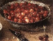 BEERT, Osias Still-Life with Cherries and Strawberries in China Bowls (detail) ghmh Spain oil painting reproduction